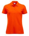 Dames Polo Clique Manhattan 028251 Signaal Oranje